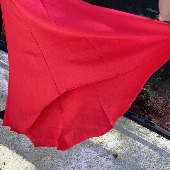 Flare legs orange Venus dress pants - Picture 3 of 5